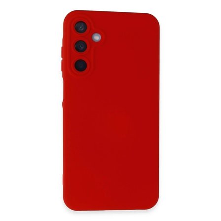 Samsung Galaxy A05S Kılıf Nano içi Kadife Silikon - Kırmızı