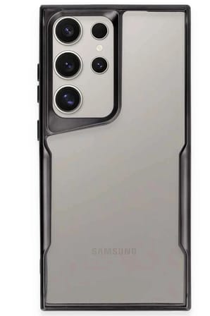 Samsung Galaxy S25 Ultra Kılıf Boyi Silikon Kapak - Siyah