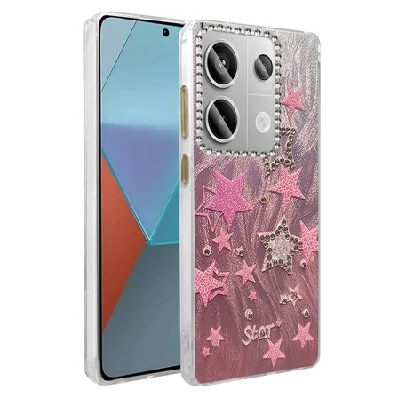 Mey İthalat   Redmi Note 13 Pro 4G Kılıf Blade Aynalı Desenli Kapak - Desen 7