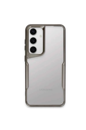 Samsung Galaxy A15 4G Kılıf Boyi Silikon Kapak - Titan Gri
