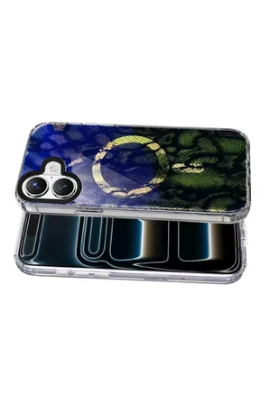 Mey İthalat   iPhone 17 Desina Magsafe Kapak - Desen 7