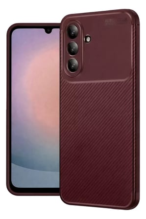 Mey İthalat  Samsung Galaxy A37 5G Auto Focus Karbon Kapak - Bordo