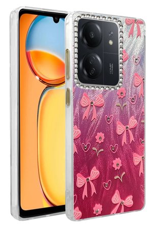 Redmi 13C Kılıf Blade Aynalı Desenli Kapak - Desen 3