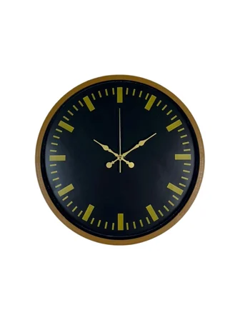 36 Cm Kahverengi Modern Duvar Saati
