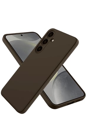 Samsung Galaxy A26 Kılıf First Silikon - Kahverengi