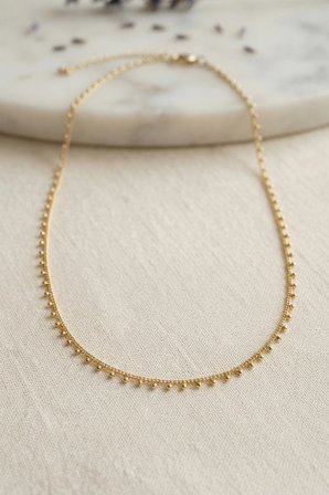 Mey İthalat Gold Renk Topçcuk Model 60 cm Kadın Kolye