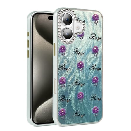Mey İthalat  iPhone 16 Kılıf Blade Aynalı Desenli Kapak - Desen 9