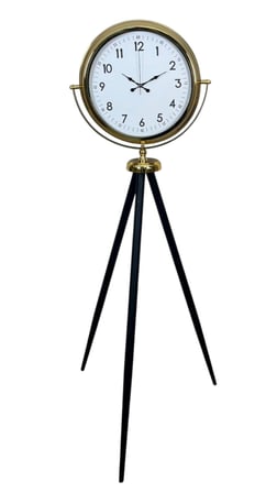 Luxury Gold Tripod Ayaklı Saat