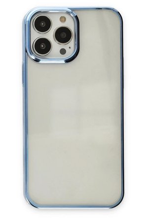 Mey İthalat   iPhone 14 Pro Max Kılıf Element Silikon - Sky Blue