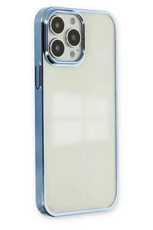 Mey İthalat   iPhone 14 Pro Max Kılıf Element Silikon - Sky Blue
