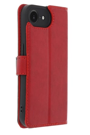 iPhone 16E Kılıf Trend S Plus Kapaklı Kılıf - Kırmızı