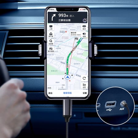 B iPhone Lightning Aux Araç Dönüştürücü Ses Kablosu 35 mm Jack Girişli