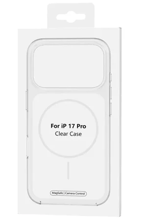 iPhone 17 Pro Vizima Animasyonlu Magsafe Kapak - Beyaz