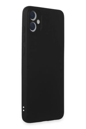 Samsung Galaxy A05 Kılıf First Silikon - Siyah