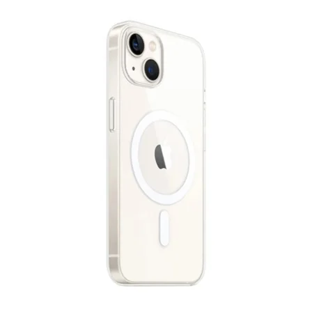 iPhone 14 Kılıf Magneticsafe Şeffaf Silikon - Şeffaf