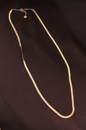 Mey İthalat 316L Çelik Altın Renk 60 cm İtalyan Zincir Kolye
