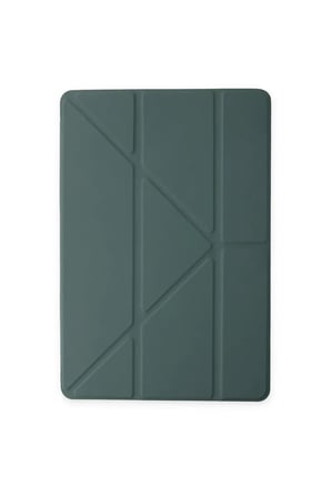 Mey İthalat   iPad 2022 10.9 (10.nesil) Kılıf Kalemlikli Mars Tablet Kılıfı - Koyu Yeşil