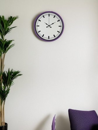 36 Cm Sade Standart Duvar Saati