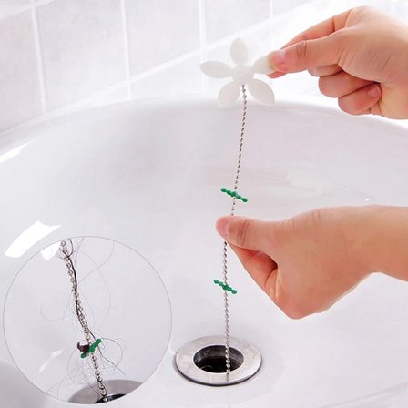 B Pratik Banyo Küvet Lavabo Gideri Tıkanma Önleyici Plastik Aparat