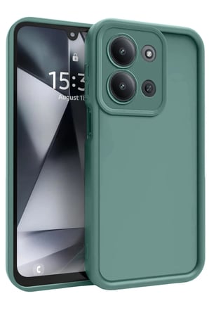 Redmi 15C 4G Viera Silikon - Koyu Yeşil