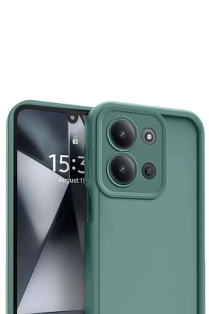Redmi 15C 4G Viera Silikon - Koyu Yeşil