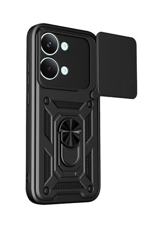 Mey İthalat   Poco X8 Pro Max Pars Lens Yüzüklü Silikon - Siyah