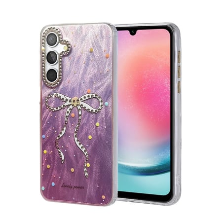 Mey İthalat  Samsung Galaxy A24 4G Kılıf Blade Aynalı Desenli Kapak - Desen 1