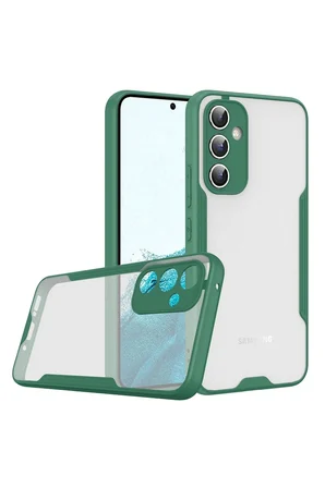 Samsung Galaxy A14 4G Kılıf Platin Silikon - Yeşil
