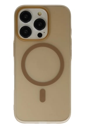 iPhone 16 Pro Max Tuna PC Slim Magsafe Kapak - Çöl Titanyum