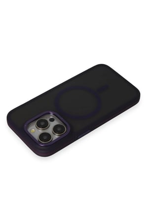 iPhone 14 Pro Max Kılıf Rocky Magsafe Kapak - Derin Mor