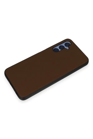 Samsung Galaxy A05S Kılıf Taft Kapak - Kahverengi