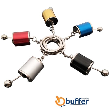 B Hareketli Araba Vites Anahtarlık Altı Hız Manuel Vites Dişli Shifter Topuzu Metal Anahtarlık