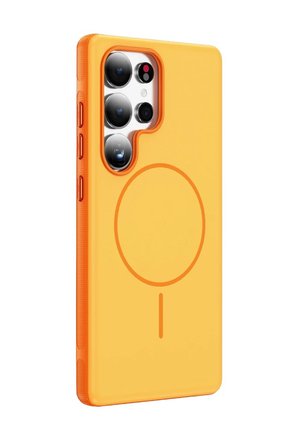 Mey İthalat  Samsung Galaxy S24 Ultra Neksa Magsafe Kapak - Turuncu