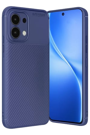 A6 Pro 4G Auto Focus Karbon Kapak - Lacivert