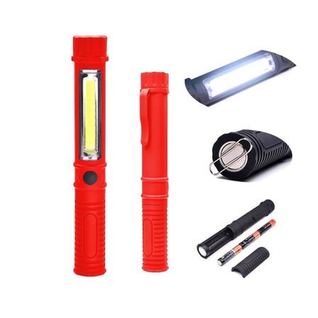 Marsilyan El Feneri Manyetik Tabanlı COB LED Kalem Tipi