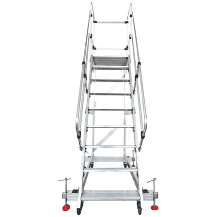 8+1 Denge Ayaklı Tekerlekli Endüstriyel Platform 90x30