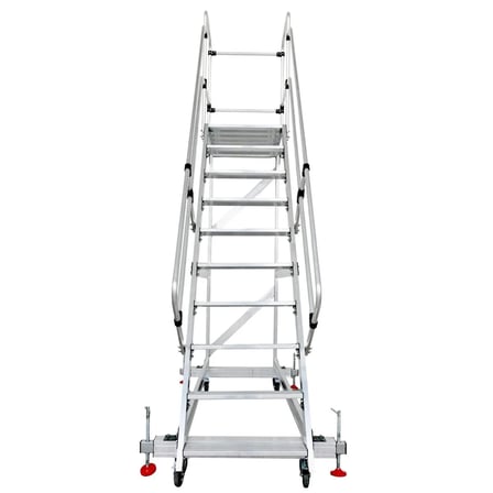 9+1 Denge Ayaklı Tekerlekli Endüstriyel Platform 90X30