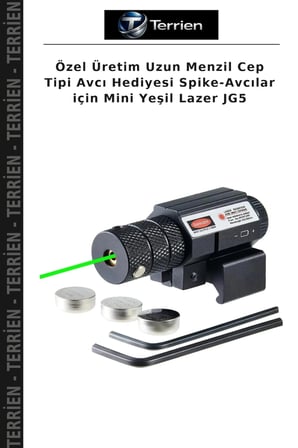 Özel Üretim Uzun Menzil Cep Tipi Avcı Hediyesi Spike-Avcılar için Mini Yeşil Lazer JG5