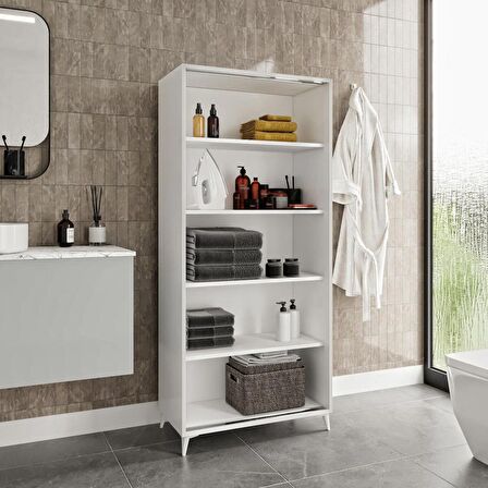 Sürgülü Çok Amaçlı Banyo Dolabı - Tamamı 1. Kalite Mdf