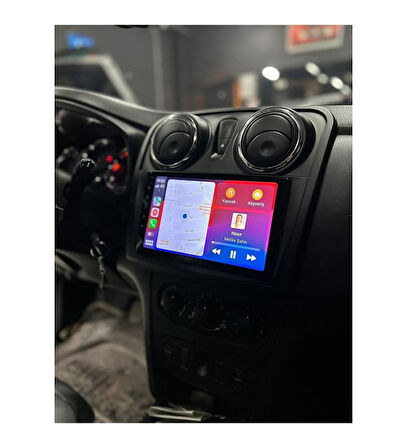 DACIA SANDERO 2013-2020 MULTİMEDYA CARPLAY EKRAN SETİ 4 GB RAM 64 HAFIZALI