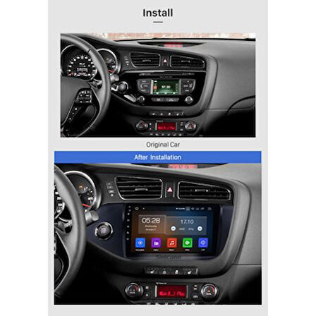 KİA CEED 2013-2017 MULTİMEDYA CARPLAY EKRAN SETİ 4 GB RAM 64 HAFIZALI