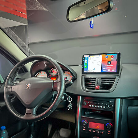 PEUGEOT 207 2006-2010 MULTİMEDYA CARPLAY EKRAN SETİ 4 GB RAM 64 HAFIZALI