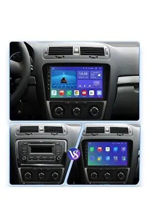 SKODA OCTAVİA 2013-2019 MULTİMEDYA CARPLAY EKRAN SETİ 4 GB RAM 64 HAFIZALI