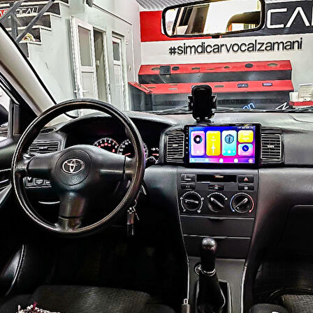 TOYOTA COROLLA SOL 2002-2006 MULTİMEDYA CARPLAY EKRAN SETİ 4 GB RAM 64 HAFIZALI