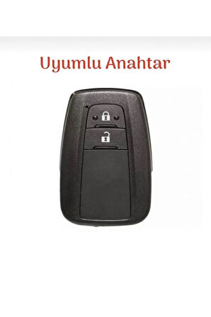 Toyota Corolla Prius Camry C-hr Rav4 Land Crusiser 2 Tuslu Anahtar Koruma Kılıfı 2.resime Bakınız