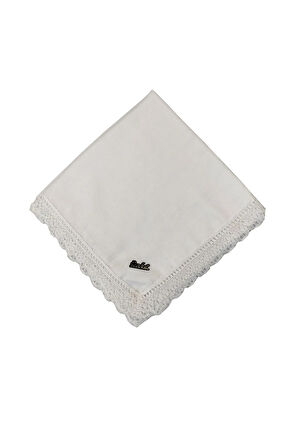 Enba Pamuklu İğne Oyalı Namaz ve Mevlüt Örtüsü 110x110 cm