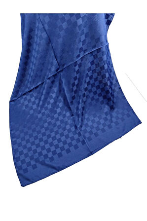 Emproyal Jan Jan Jakar Dama Desen Şal 75x190 cm - Saks