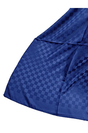 Emproyal Jan Jan Jakar Dama Desen Şal 75x190 cm - Saks