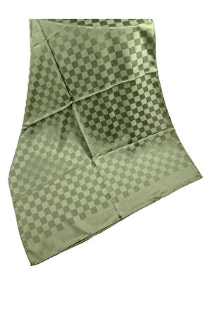 Emproyal Jan Jan Jakar Dama Desen Şal 75x190 cm - Yağ Yeşili