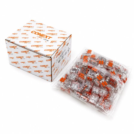 100 ADET NO 2 0.2X4.0 KABLO GEÇMELİ MANDALLI BUAT KLEMENS (4887) -MİRAYLİFE